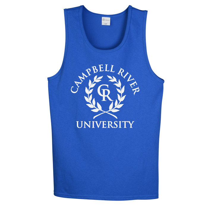 Custom Everyday Cotton Tank Top - Men's - Colours - Screen