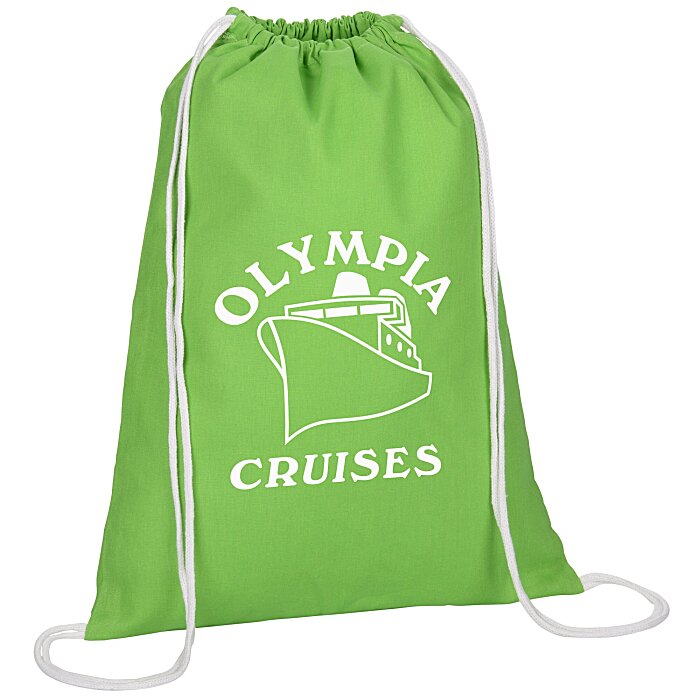 Custom Parker Cotton Drawstring Sportpack