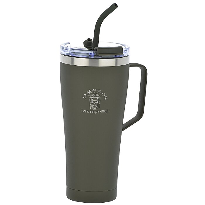 Custom Call of the Wild Vacuum Mug with Straw - 32 oz