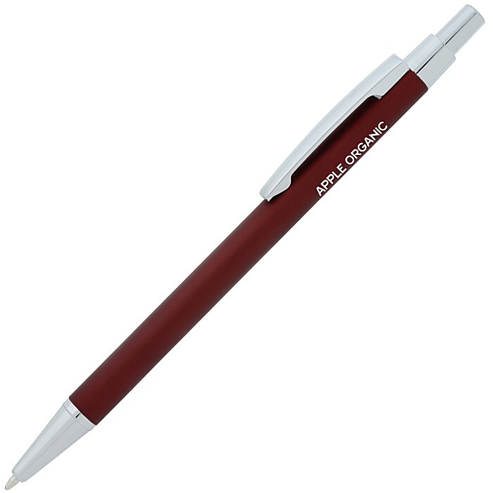 Custom Derby Slim Soft Touch Metal Pen