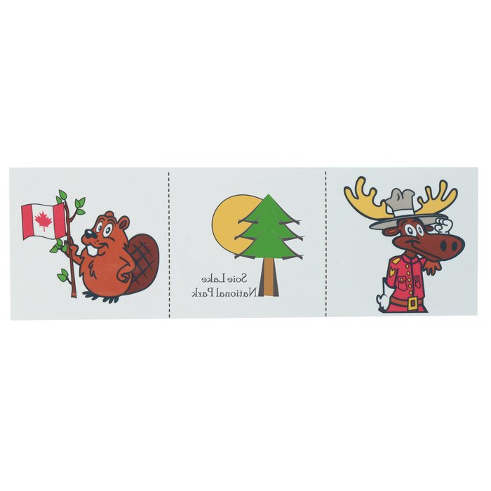 Custom Super Kid 3 Tattoo Strip - Canadian Fun