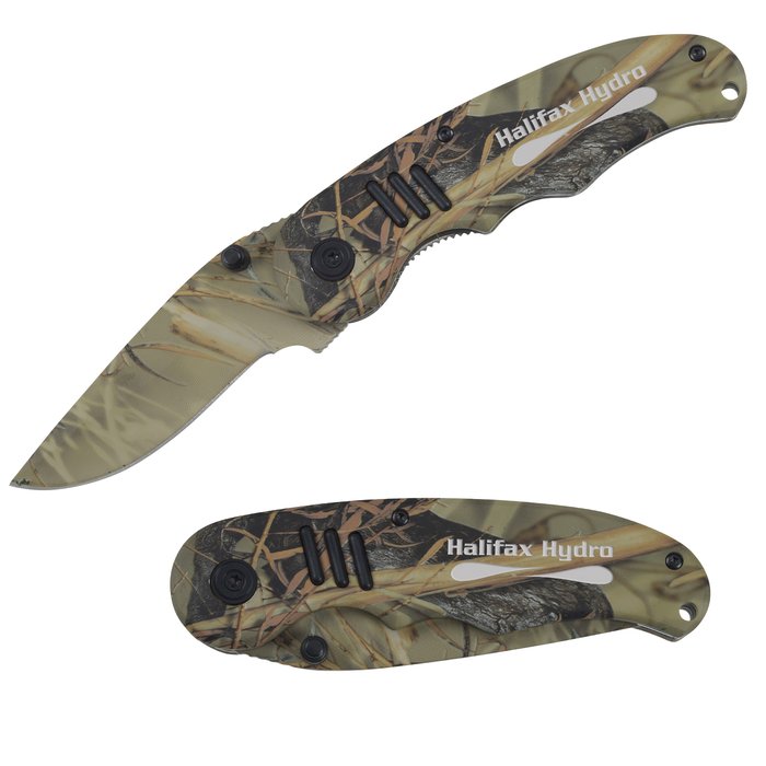 Custom Camouflage Hunting Knife